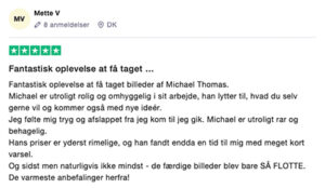 anbefaling af fotograf